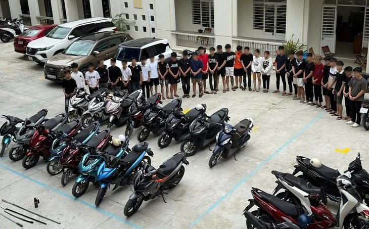 Trong năm 2025, cảnh sát hình sự Đà Nẵng đã triệu tập hàng chục thanh thiếu niên