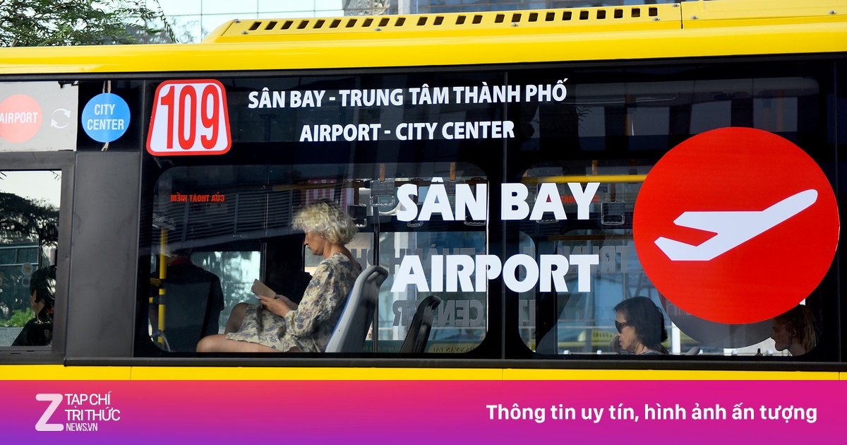 109번 노란 공항버스 (탄손누트 공항 셔틀)