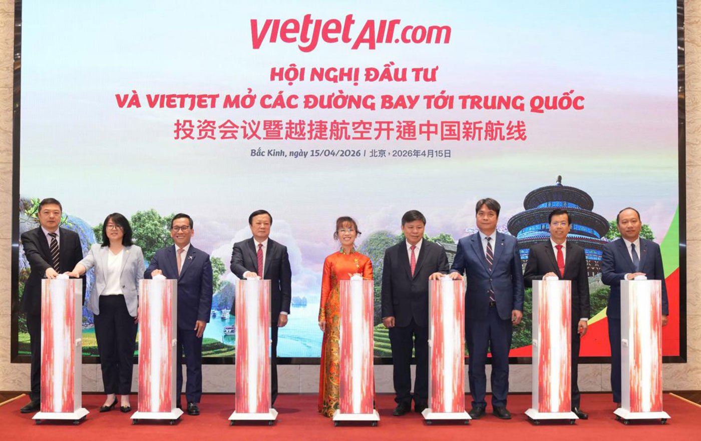 Vietjet công bố 5 đường bay mới giữa Việt Nam và Trung Quốc