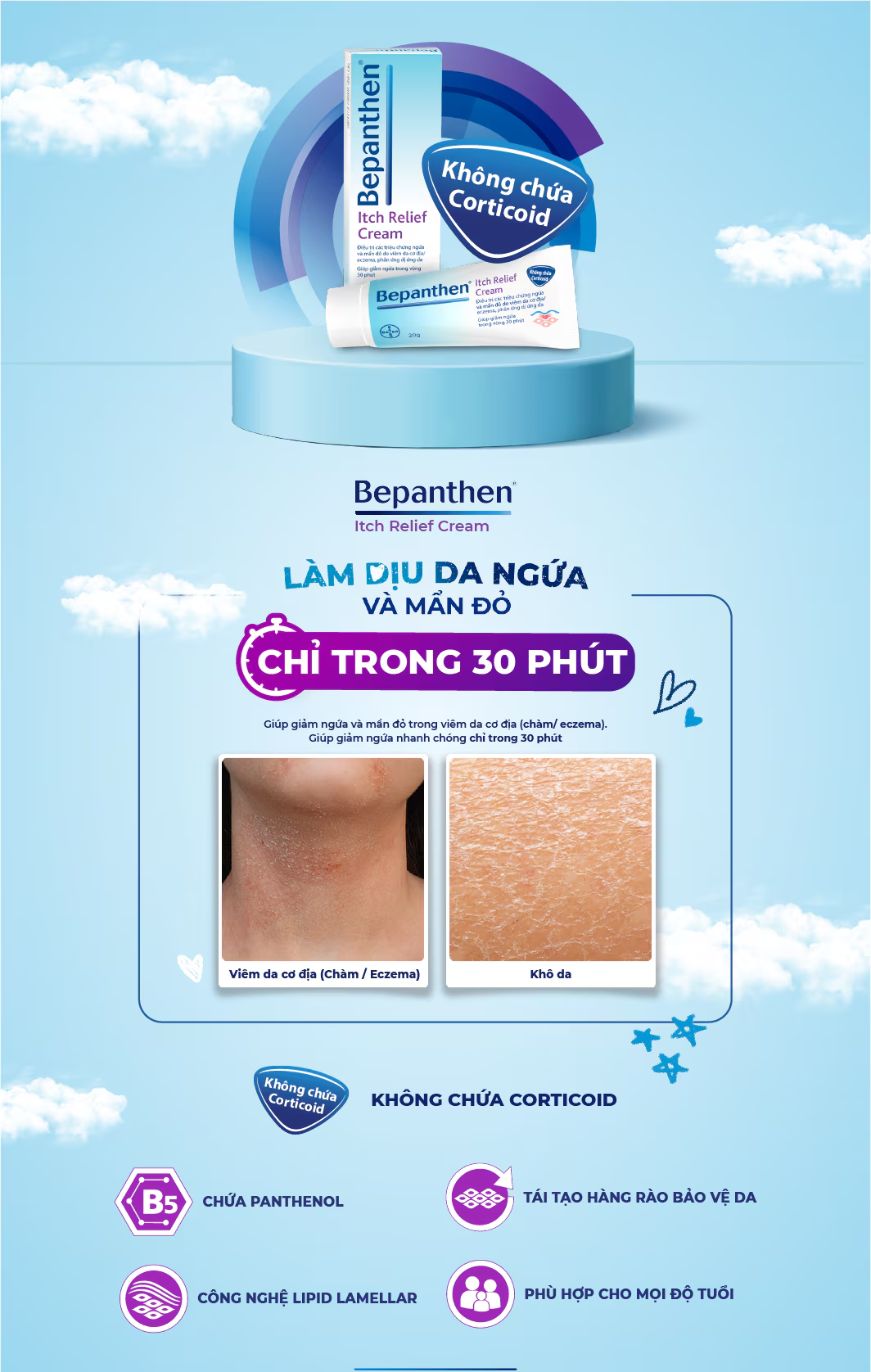 Bepanthen Itch Relief Cream