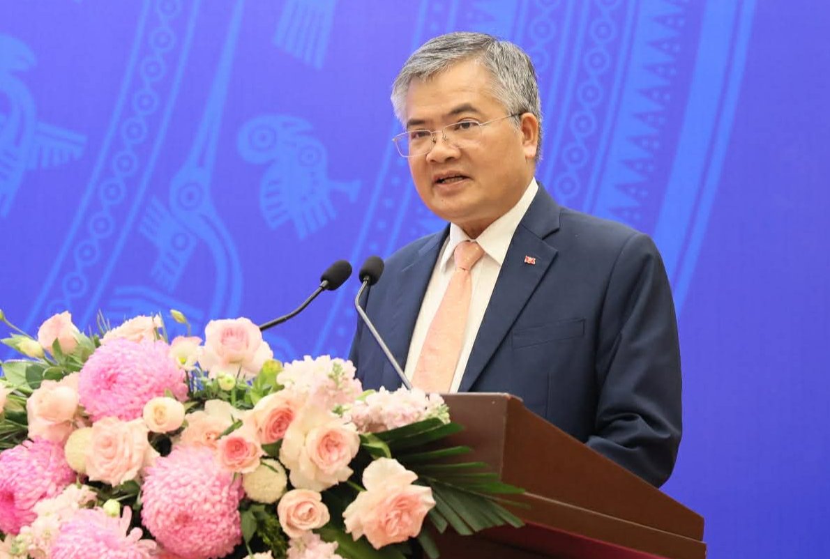 Phó chủ nhiệm Văn phòng Chủ tịch nước Cấn Đình Tài - Ảnh: MINH HƯỚNG