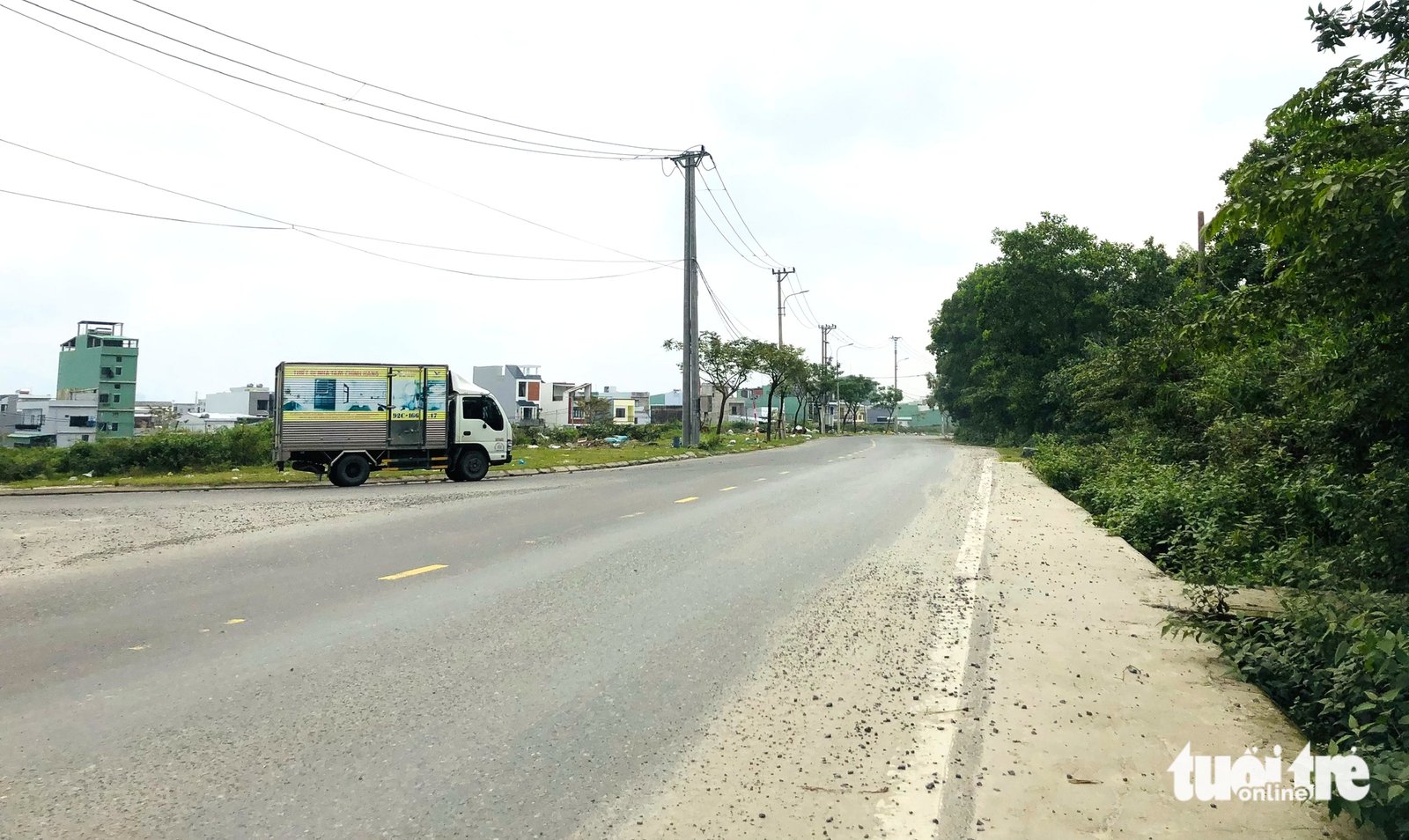 Đường Lê Trọng Tấn nối dài - Ảnh: ĐOÀN CƯỜNG