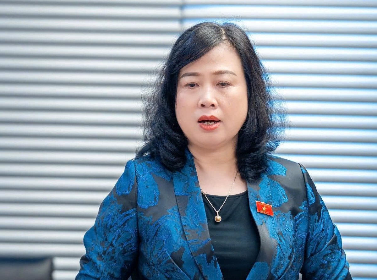 Bộ trưởng Bộ Y tế Đào Hồng Lan - Ảnh: TIẾN CƯỜNG