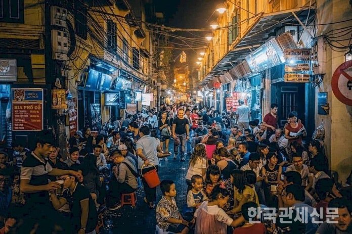 하노이 구시가지의 활기 넘치는 길거리 음식 명소 ㅣ Vietnam Airlines.com