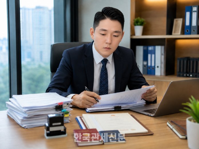 베트남 진출 기업 법률 자문을 맡고 있는 미국 캘리포니아주 변호사가 외국인투자법인 설립과 투자비자, 계약·노무 관련 서류를 검토하고 있다. 베트남 사업은 법인 설립뿐 아니라 체류 자격과 자본금, 세무 기록까지 함께 설계해야 안정적으로 운영할 수 있다.