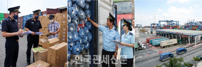 베트남 시장 진출은 제품을 먼저 보내는 일이 아니라 HS Code, 인증, 라벨링, 상표권, 세무 구조를 먼저 설계하는 일이다. 현지 세관의 수입화물 검사 장면.|한국관세신문