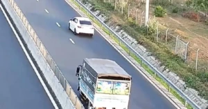 빈하오-판티엣 고속도로에서 후진한 여성 운전자 처벌