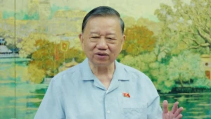 서기장 겸 국가주席, 하노이의 500km 지하철 조기 완공 기대