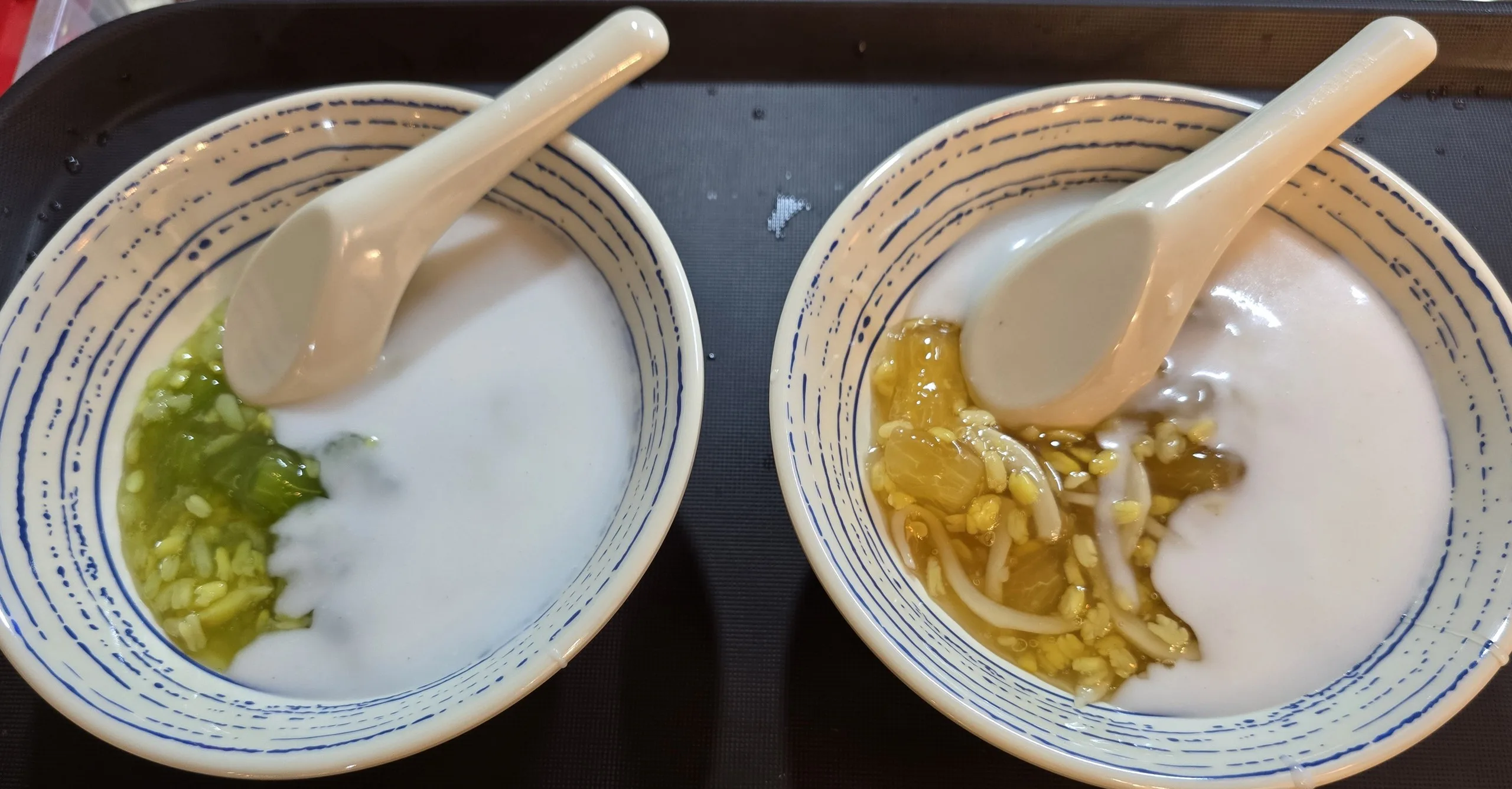 떤찌에우 자몽 체, 특이한 쌀눈 맛과 쓴맛 없는 자몽껍질 비결