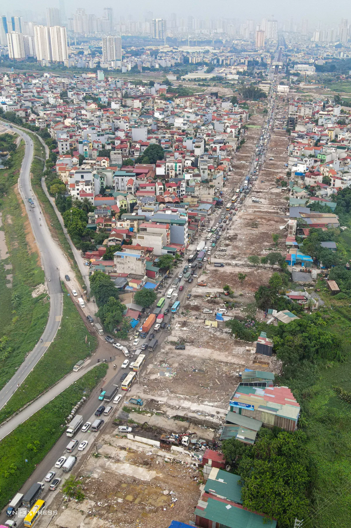 6번 국도, 정오부터 저녁까지 정체
