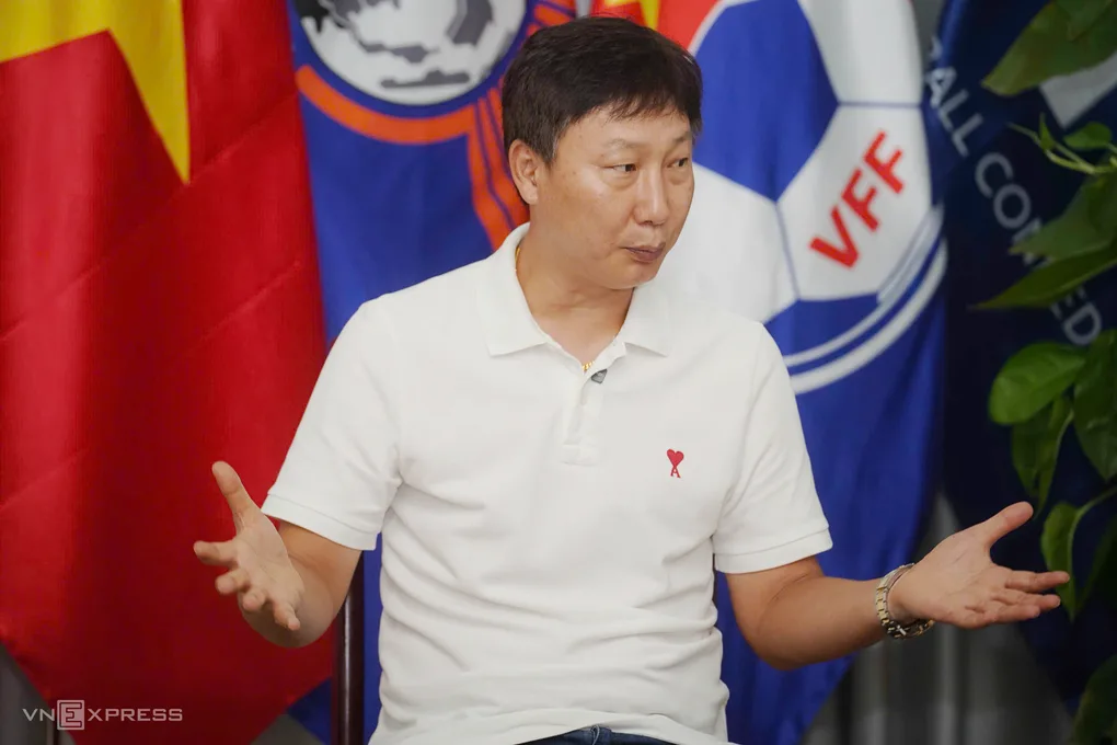 김상식 감독: ‘딘박 교체는 베트남에 충격 요법을 가하기 위해서였다’