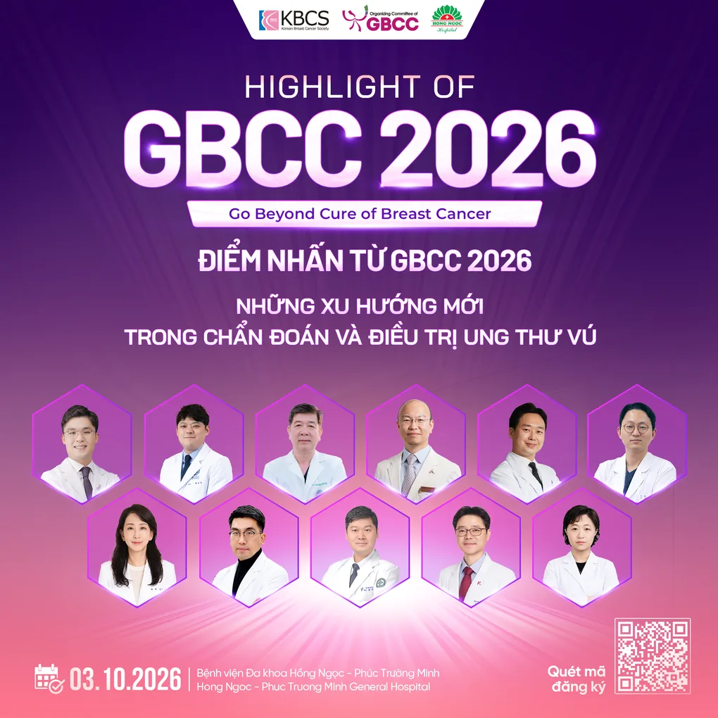 베트남 한국 전문가들, GBCC 2026 유방암 진단 및 치료의 진전 논의
