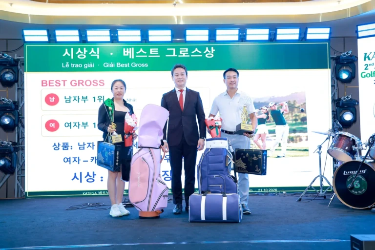 KATPGA PRO 협회 창립 2주년 대회 베스트그로스 시상식