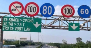 까우제-까오보 고속도로 1차로 최저속도 80km/h 지정…10월 20일부터 단속