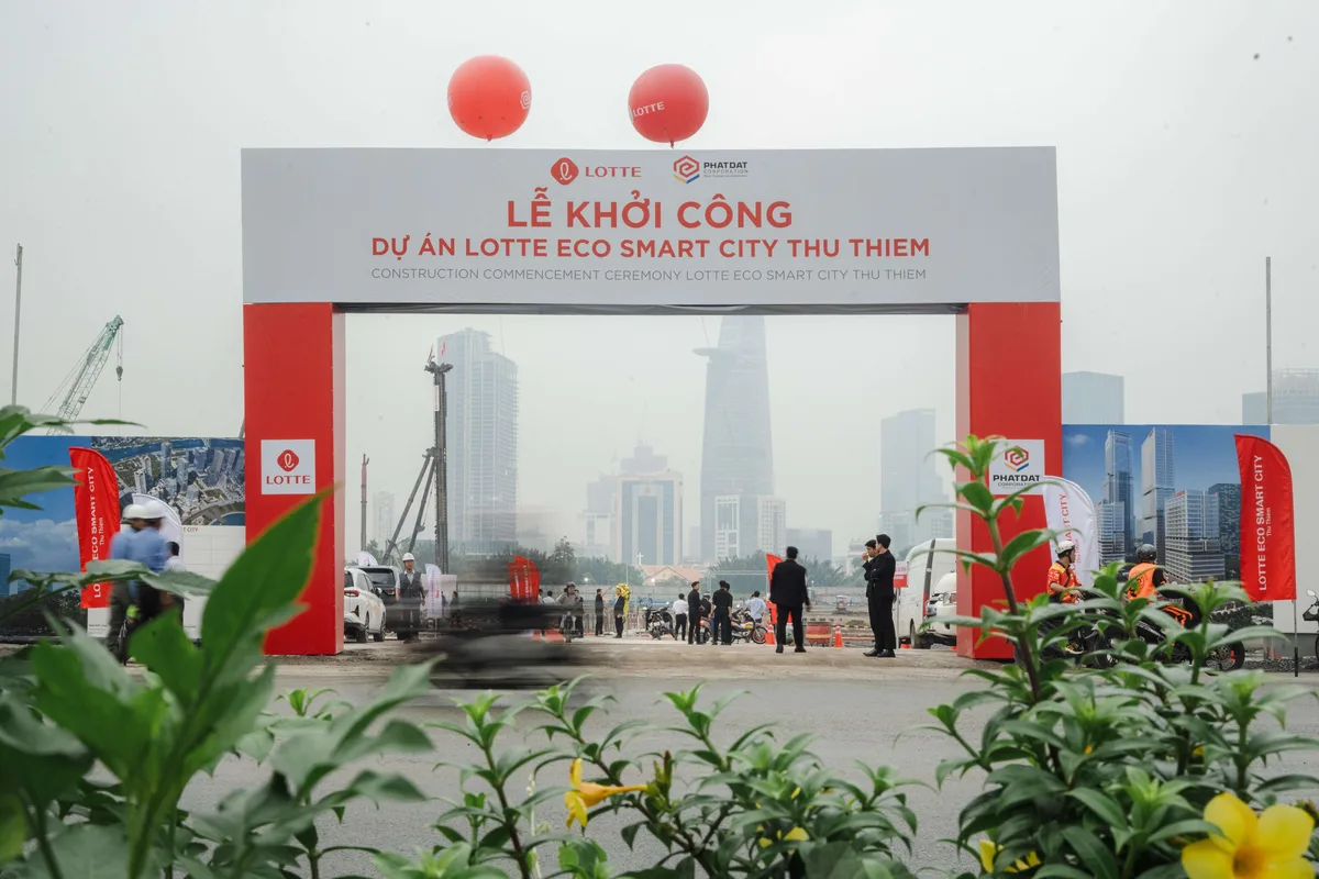 롯데·팟닷 합작 60조동 복합단지 투티엠 신도시 착공…2026년 FDI 목표에 14억弗 기여