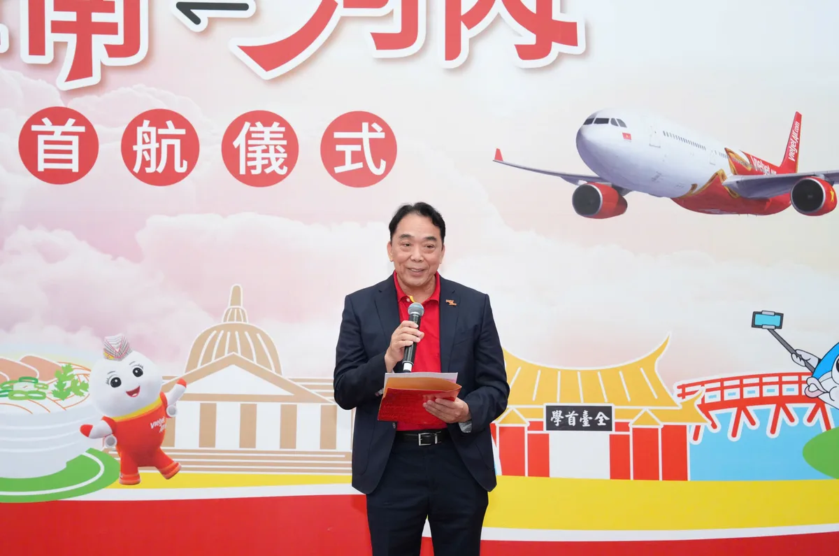 베트젯, 하노이-타이난 직항 주 4편 운항 시작