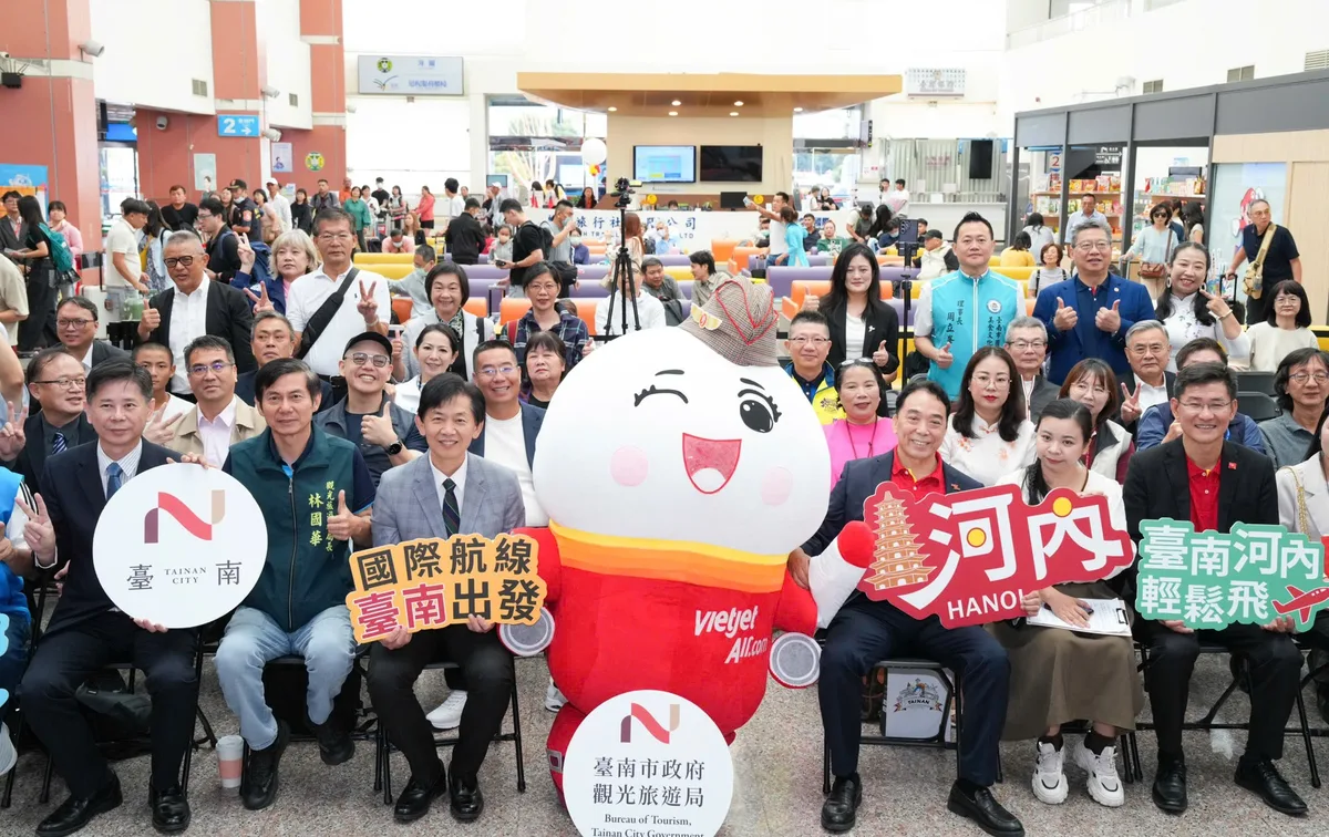 베트젯, 하노이-타이난 직항 주 4편 운항 시작