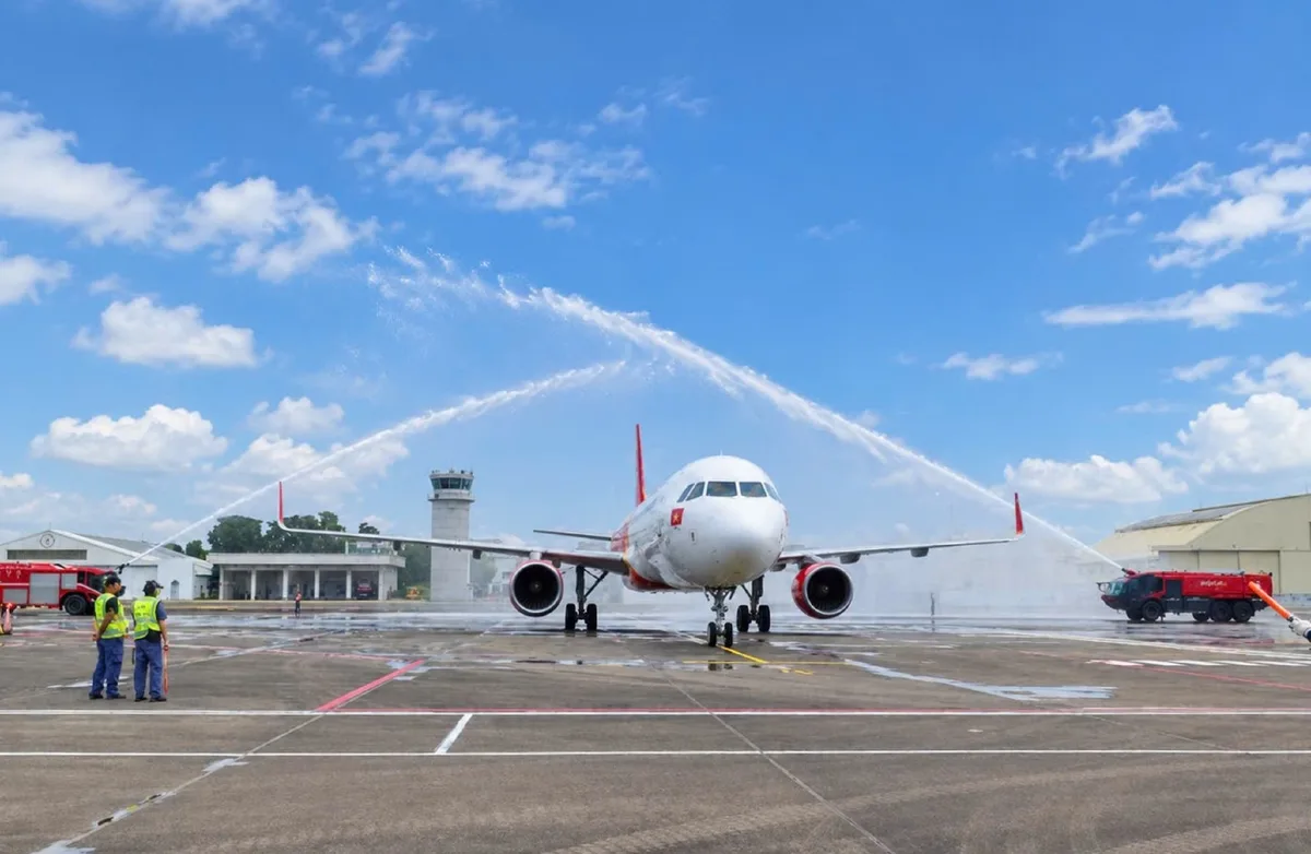 베트젯, 하노이-타이난 직항 주 4편 운항 시작