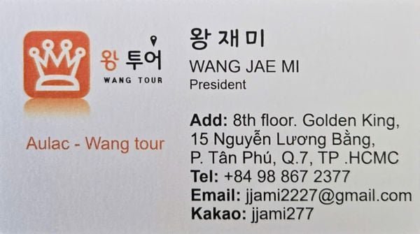 왕 투어 - WANG TOUR
